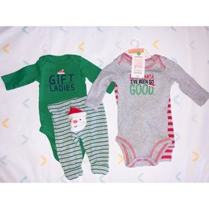 Newborn Christmas Pajama set